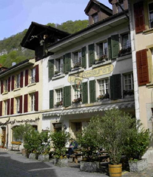 Hotel Zum Alten Schweizer Twann Exterior foto
